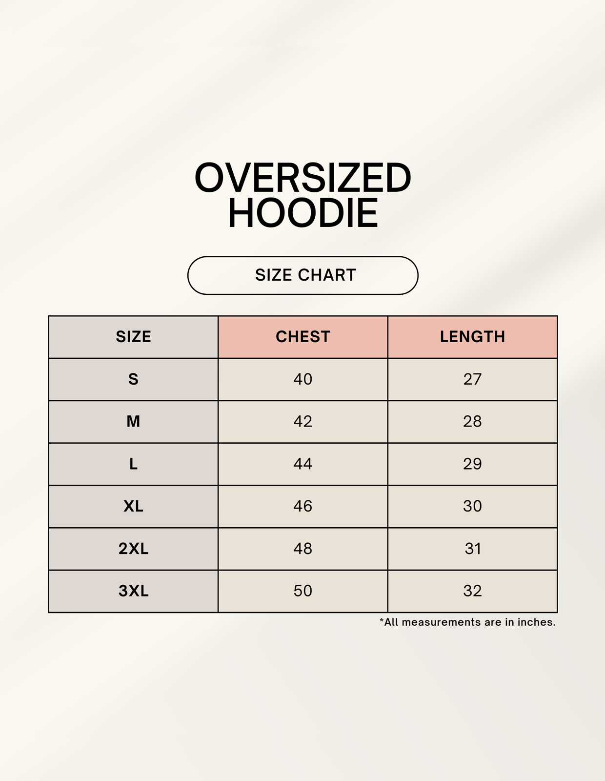 Unisex Oversized Hoodie